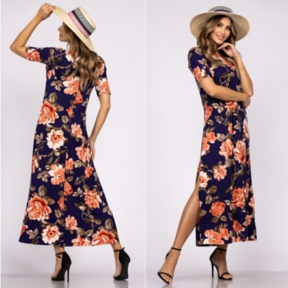 Super Soft Maxi Dress! S and M 90's Style Floral!!!! - Picture 2 of 2